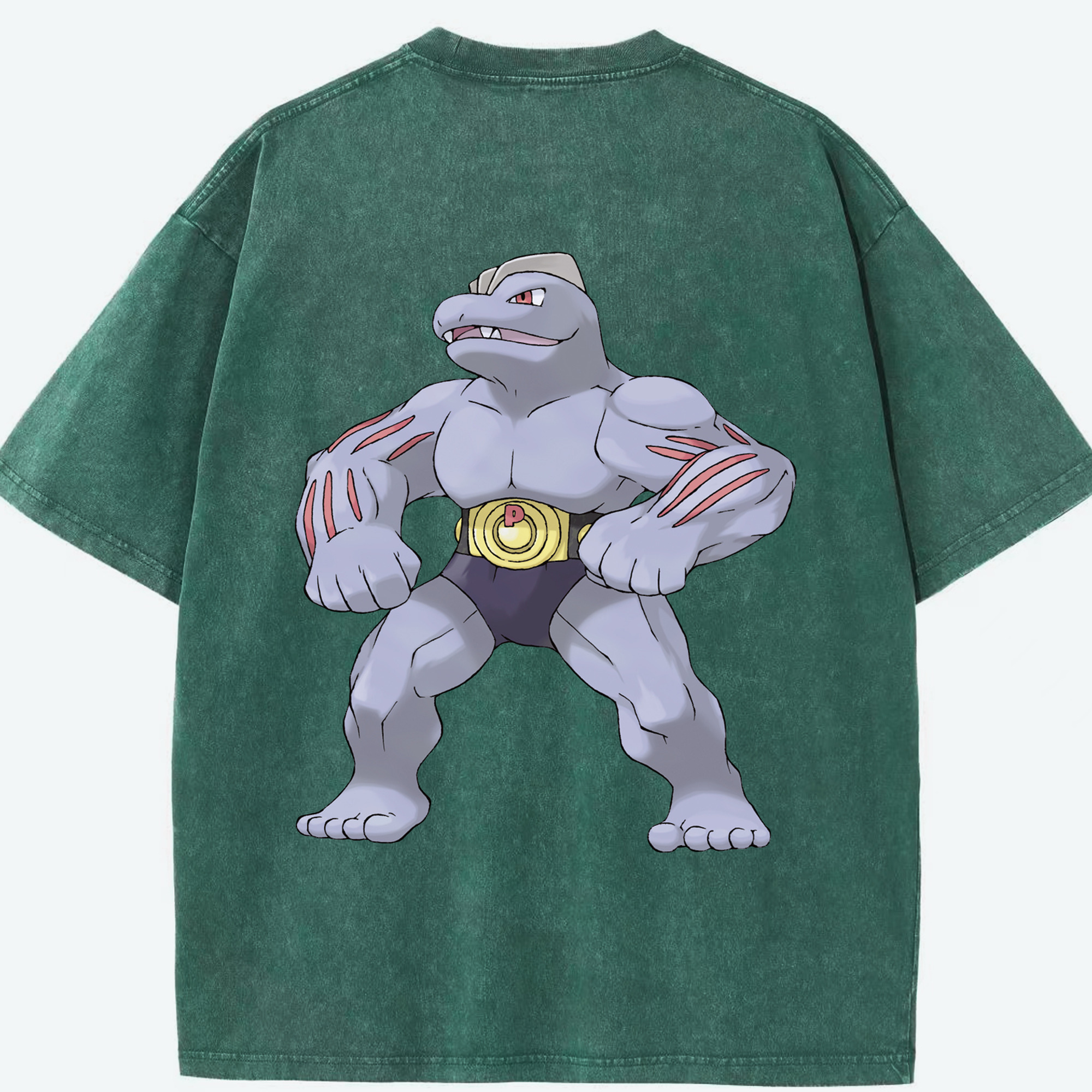 （画像用） ポケットモンスター Pokémon 綿100% ヴィンテージ風 半袖Tシャツ（背面プリント）